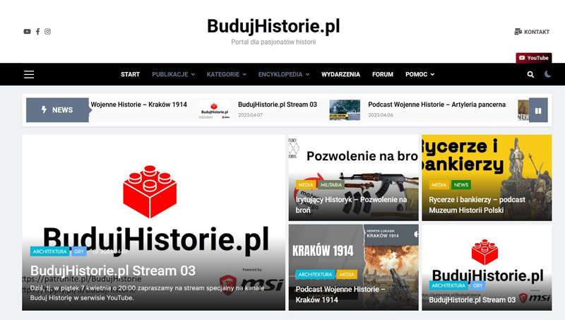 COBI News 46 Build History Website