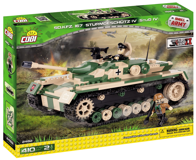 COBI Small Army Sturmgeschütz IV StuG IV 2482 Box Vorderseite