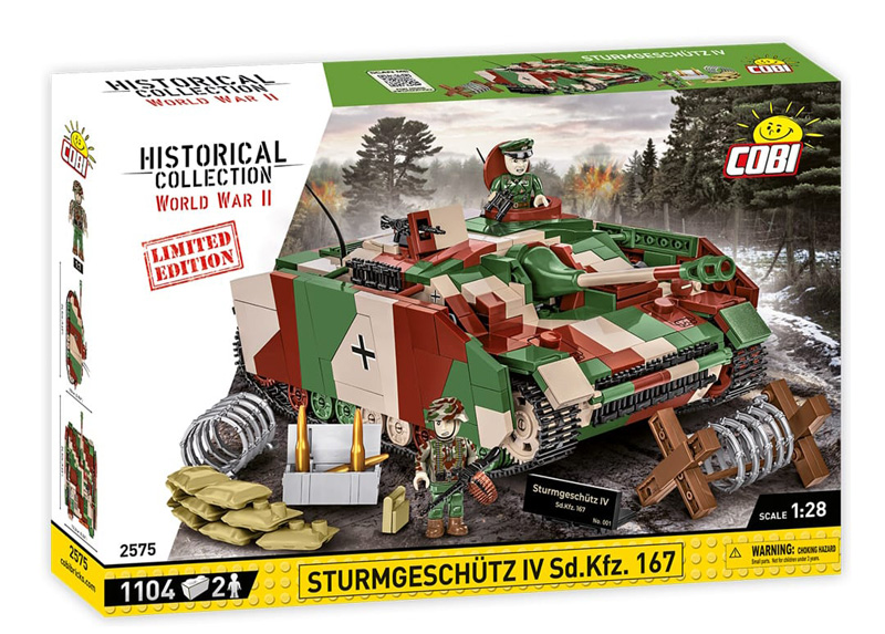 COBI Sturmgeschütz IV 2575 limitiert Box Vorderseite