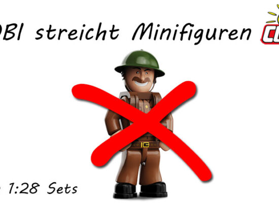 COBI streicht Minifiguren aus 1:28-Sets und weitere News aus der COBI-Welt (#46)