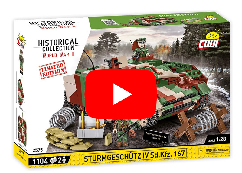 COBI Sturmgeschütz IV 2575 Preview Brick Database