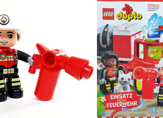 LEGO® Duplo® Magazin 1/2023 mit Feuerwehrmann-Figur