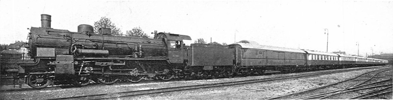 Rheingold Zug Saloon Car Express