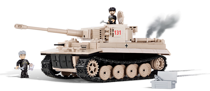 COBI Panzerkampfwagen VI Tiger 131 2477 Set mit Minifiguren