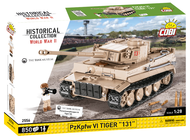 COBI Panzerkampfwagen VI Tiger 131 2556 Box Vorderseite