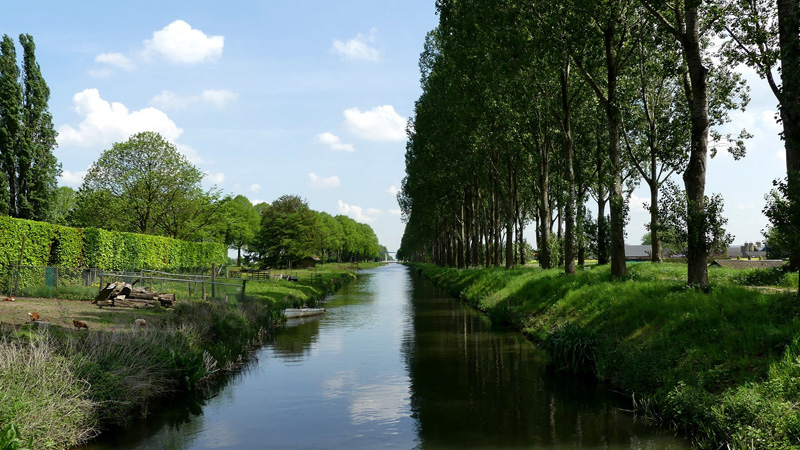 Dutchbricks 2023 in Nederweert Landschaft Kanal
