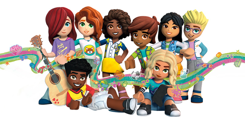 LEGO Friends Charaktere Relaunch