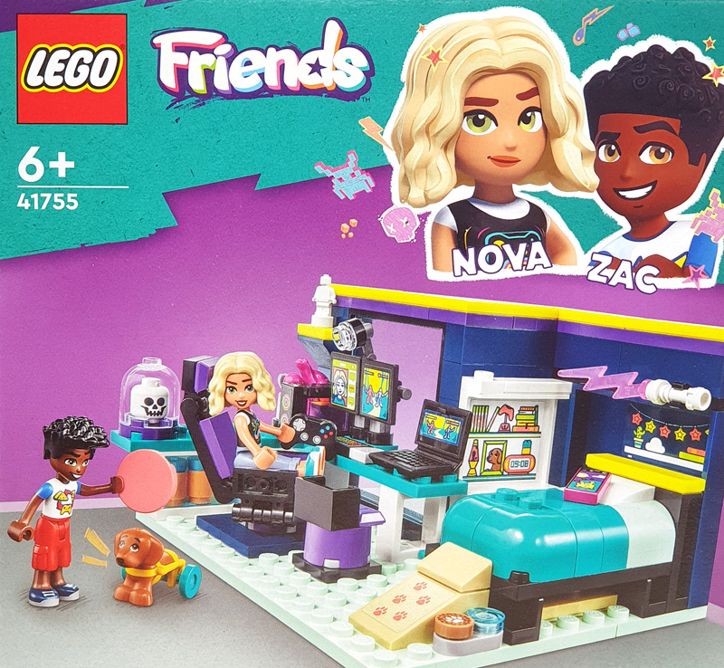 LEGO Novas Zimmer 41755 Box Vorderseite