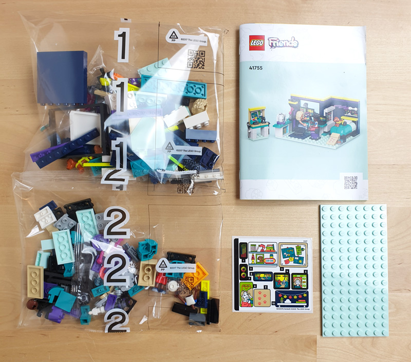 LEGO Novas Zimmer 41755 Inhalt