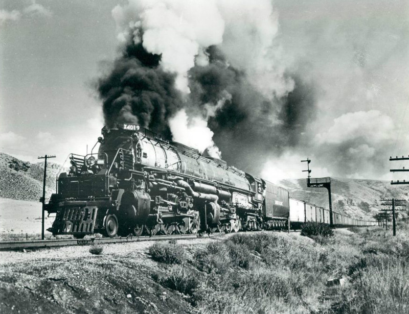Big Boy Lokomotive historisches Original