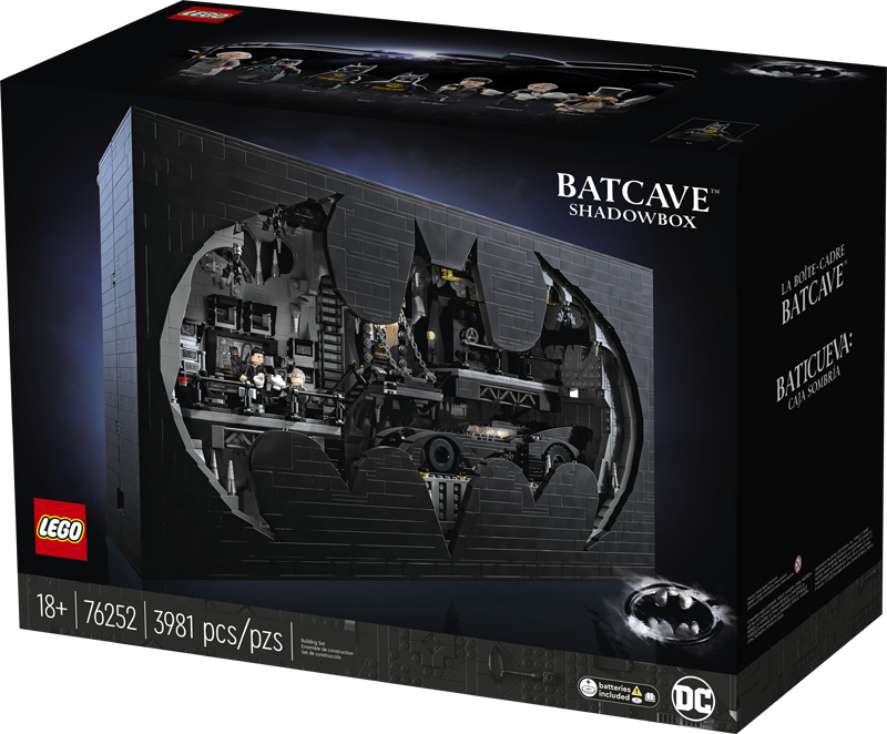LEGO Batman Batcave Shadowbox 76252 Box Vorderseite
