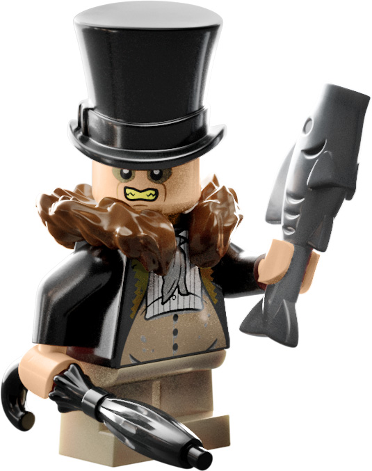 LEGO Batman Batcave Shadowbox 76252 Pinguin Minifigur