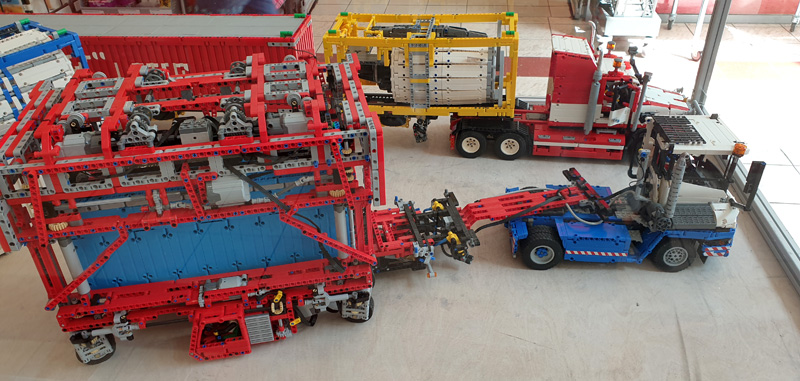 Stein Hanse LEGO Ausstellung Pinneberg Technicfahrzeuge