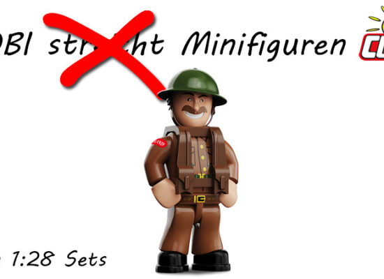 Minifiguren in 1:28 Sets wieder da und weitere News aus der COBI-Welt (#47)