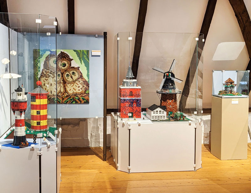 LEGO Ausstellung Historisches Museum Aurich Ausstellungsstücke