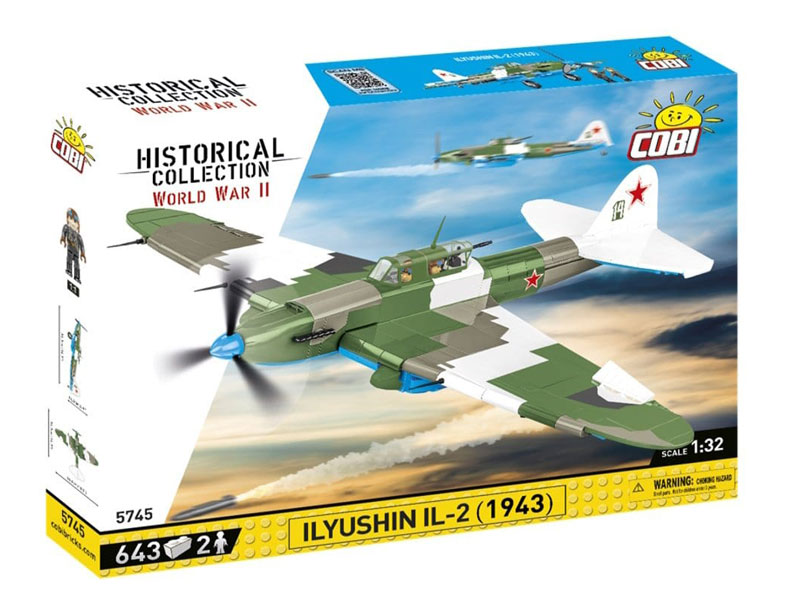 COBI Neuheiten Juni 5745 Ilyuschin Box Vorderseite