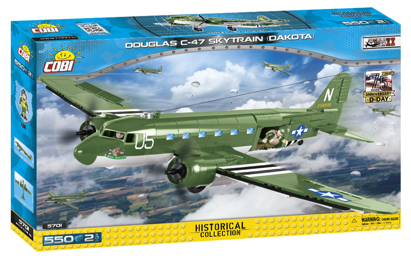 COBI Douglas C-47 5701 Skytrain Dakota Box Vorderseite