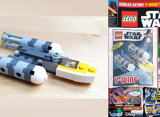 LEGO® Star Wars™ Magazin Nr. 96/2023 mit Y-Wing-Minimodell