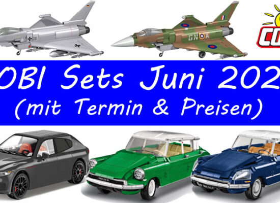 Neue Sets von COBI im Juni 2023