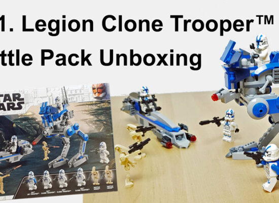 LEGO® Star Wars Clone Troopers der 501. Legion Battle Pack (75280) Review