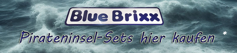 BlueBrixx Pirateninsel Brigantine 105328 Banner