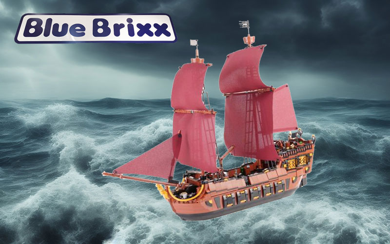 BlueBrixx Pirateninsel Brigantine 105328 Titel
