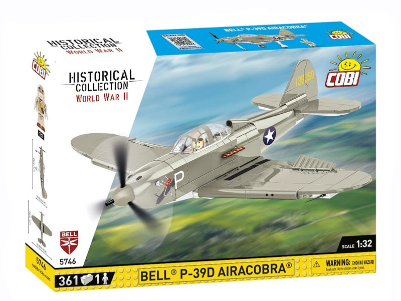 COBI 48 Bell P-39D Airacobra 5746 Box Vorderseite