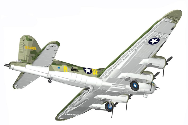 COBI 48 Boeing B17F Flying Fortress Memphis Belle 5749 Set Unterseite
