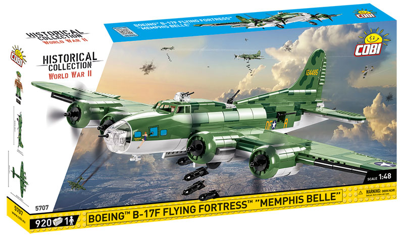 COBI 48 Boeing B17F Flying Fortress Memphis Belle 5707 Box Vorderseite