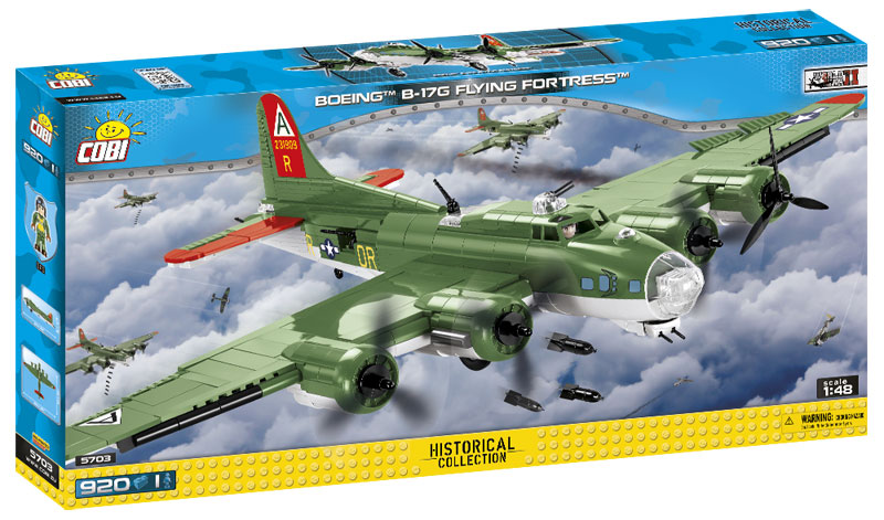 COBI 48 Boeing B17G Flying Fortress Memphis Belle 5703 Box Vorderseite