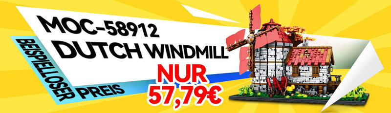 LesDiy 58912 Dutch Windmill Werbung