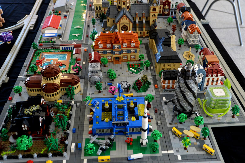 Lego Ausstellung ABSolut Steinchen MOC Stadt