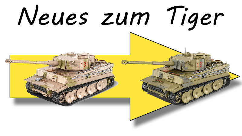 COBI 2801 Tiger 131 Update zum Set Titel