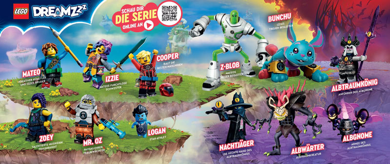 LEGO Katalog 2023 zweites Halbjahr DreamZzz