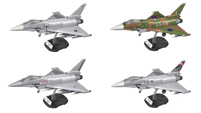 COBI Eurofighter Collage