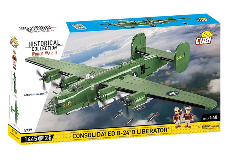 COBI 5739 Consolidated B-24D Liberator Box Vorderseite