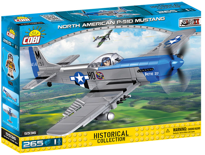 COBI 5536 P-51D Mustang Box Vorderseite