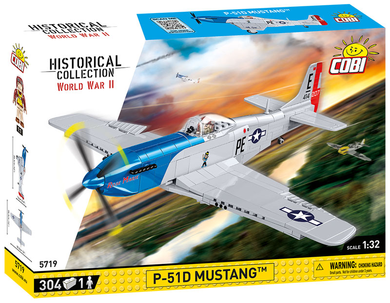 COBI 5719 P-51D Mustang Box Vorderseite