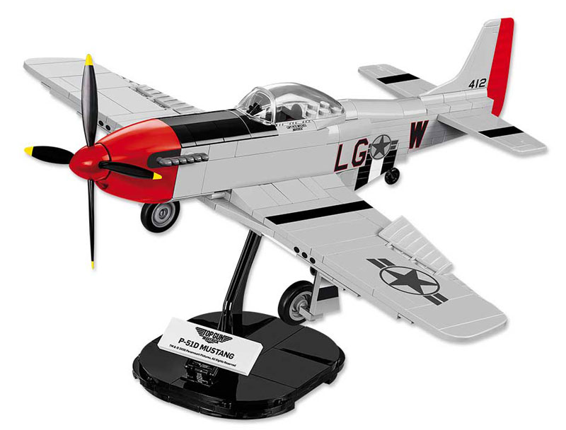 COBI 5806 P-51D Mustang Set mit Displayständer