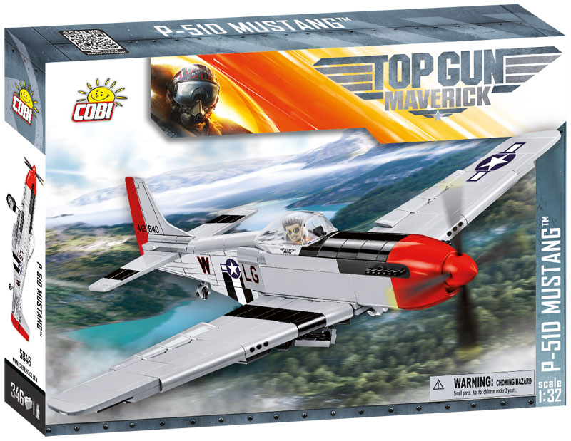 COBI 5846 P-51D Mustang Box Vorderseite