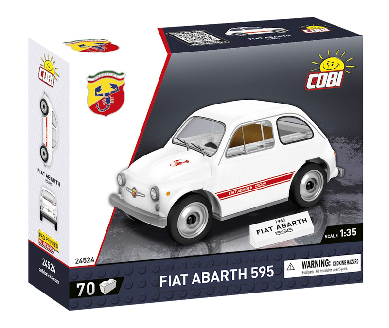 COBI Neuheiten Juli 2023 Fiat Abarth Box Vorderseite