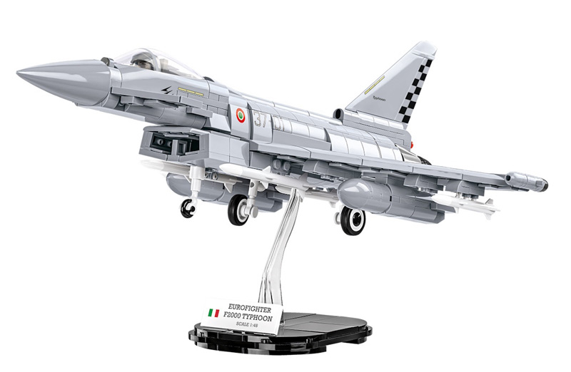 COBI Neuheiten Juli 2023 Eurofighter 5849 Italien Set auf Displayständer