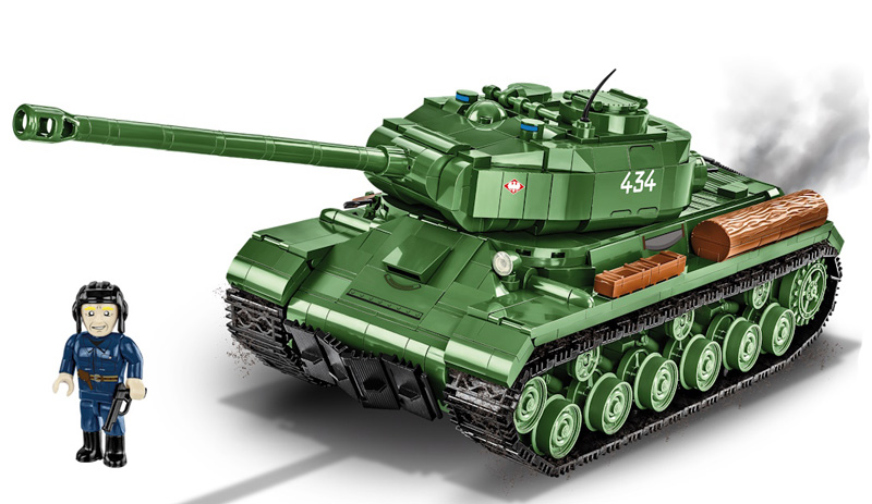 COBI Neuheiten Juli 2023 IS-2 Heavy Tank 2578 mit Minifigur
