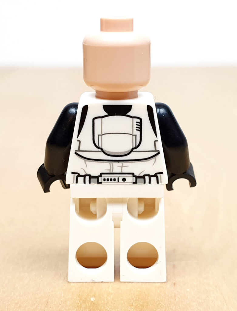 LEGO Star Wars Heft 97/2023 mit Scout Trooper Minifigur Figur Vorderseite ohne Helm Rückseite