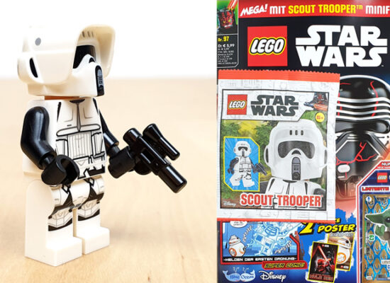 LEGO® Star Wars™ Magazin Nr. 97/2023 mit Scout Trooper Minifigur