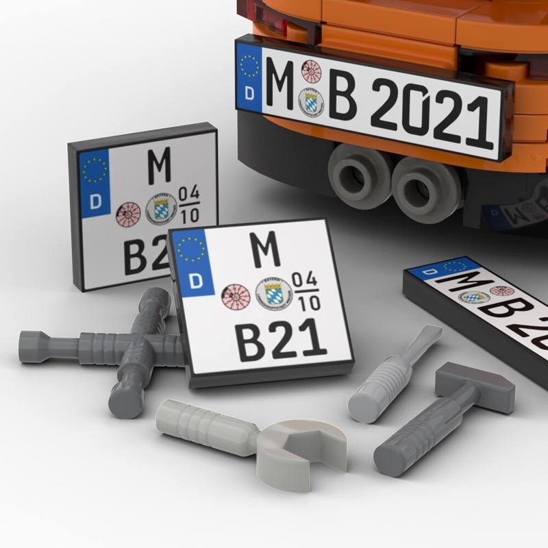 MunichBricks wird zu fairBricks Autokennzeichen personalisierbar