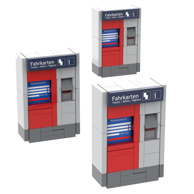 MunichBricks wird zu fairBricks Fahrkartenautomat DB