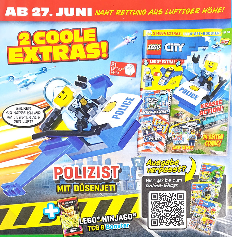 LEGO City Heft Nr. 54 Vorschau auf Nr. 55