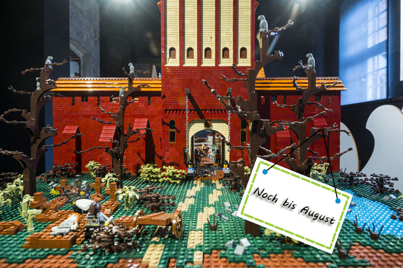 LEGO Ausstellung Hanse Steinreich Braunschweig Titel