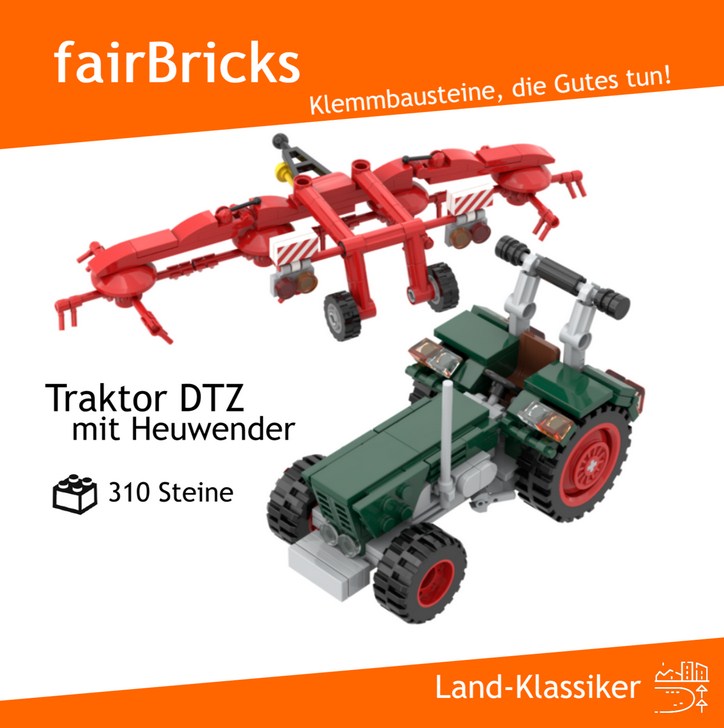 MunichBricks wird zu fairBricks Traktor DTZ